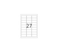 HERMA Special - Polyester - brillant - auto-adhésif permanent - argent - 63.5 x 29.6 mm 675 étiquette(s) (25 feuille(s) x 27) étiquettes pelliculées G