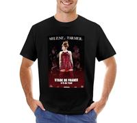 Special Present Mylène Farmer Stade De France Gifts Movie Fans T-Shirt Blouse T-Shirt Summer Top Men's t Shirts Size L