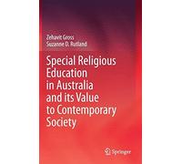 Special Religious Education In Australia And Its Value To Contemporary Society