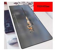 Special Textured Surface Tapis De Souris De Jeu De Vitesse |Tapis De Souris XXL | 900 X 400Mm Grand Format |Base De 3 Mm D'Épaisseur | Précision Et Vitesse Parfaites, X