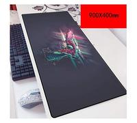 Special Textured Surface Tapis De Souris De Jeu De Vitesse |Tapis De Souris XXL | 900 X 400Mm Grand Format |Base De 3 Mm D'Épaisseur | Précision Et Vitesse Parfaites, U