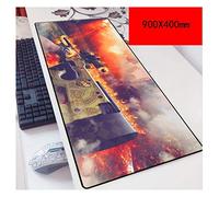 Special Textured Surface Tapis De Souris De Jeu De Vitesse |Tapis De Souris XXL | 900 X 400Mm Grand Format |Base De 3 Mm D'Épaisseur | Précision Et Vitesse Parfaites, A