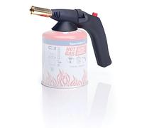 Specialist+ Basic Valve Gas Burner pour 7/10 Bouteilles standard - Brûleur Flambé avec allumage automatique et régulateur de flamme - Convient comme torche à souder, brûleur de cuisine