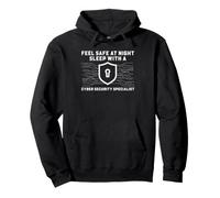 Spécialiste de la cybersécurité Sentez-Vous en sécurité la Nuit IT Pro Sweat à Capuche