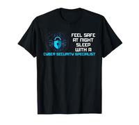 Spécialiste de la cybersécurité Sentez-Vous en sécurité la Nuit IT Pro T-Shirt