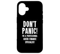 Spécialiste de la Finance Verte Coque pour iPhone 16