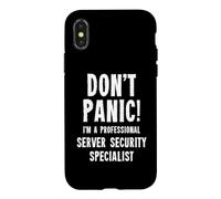 Spécialiste de la sécurité des serveurs Coque pour iPhone X/XS