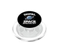 Spécialiste de l'espace numérique Développeur Codage IA Formation Invite PopSockets PopGrip pour MagSafe