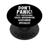 Spécialiste de l'évaluation des interventions de Crise PopSockets PopGrip Adhésif