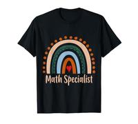 Spécialiste des mathématiques Boho Rainbow pour la rentrée Scolaire T-Shirt Graphique avec Valeur
