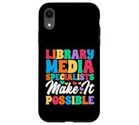 Spécialiste des médias de bibliothèque Spécialiste des médias de bibliothèque Possible Coque pour iPhone XR