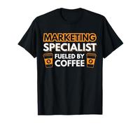 Spécialiste du Marketing alimenté par Coffee T-Shirt