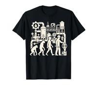 Spécialiste du Traitement de l'eau Evolution Funny Utility Worker T-Shirt
