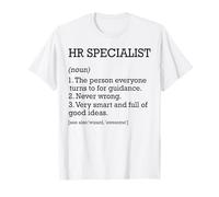 Spécialiste RH Définition du poste Spécialiste RH personnalisé T-Shirt