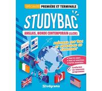 Spécialité Anglais, Monde Contemporain (Llcer) 1re Et Tle