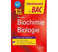 Spécialité Biochimie-Biologie 1re Stl - Contrôle Continu