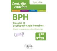 Spécialité BPH 1re ST2S