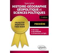 Spécialité Histoire-Géographie, Géopolitique Et Sciences Politiques 1re