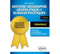 Spécialité Histoire-géographie, géopolitique et sciences politiques Terminale