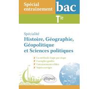 Spécialité Histoire, Géographie, Géopolitique et Sciences politiques Tle