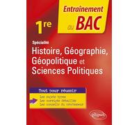 Spécialité histoire, géographie, géopolitique, sciences politiques 1re