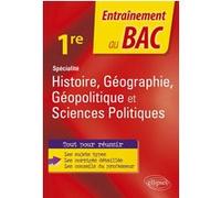 Spécialité histoire, géographie, géopolitique, sciences politiques 1re