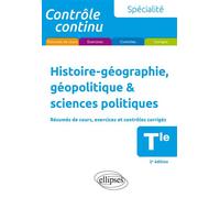 Spécialité Histoire-géographie, géopolitique & sciences politiques - Terminale - Gilles Martinez - Ellipses - broché - Scolaire / Universitaire