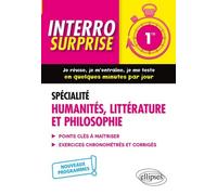 Spécialité Humanités, Littérature Et Philosophie 1re