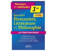 Spécialité Humanités, Littérature Et Philosophie 1re