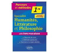 Spécialité Humanités, Littérature Et Philosophie 1re