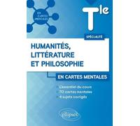 Spécialité Humanités, Littérature Et Philosophie En Cartes Mentales Tle - Edition 2025