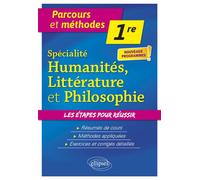 Spécialité Humanités, Littérature et Philosophie - HLP - 1re - Nouveaux programmes - Jean-Philippe Chemineau - Ellipses - broché - Scolaire / Universitaire