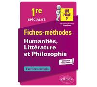 Spécialité Humanités, Littérature et Philosophie - HLP - Première - Nouveaux programmes - Luc Lannois - Ellipses - broché - Scolaire / Universitaire
