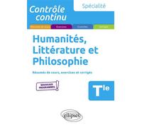 Spécialité Humanités, Littérature et Philosophie - HLP- Terminale - Nouveaux programmes - Denis Collin - Ellipses - broché - Scolaire / Universitaire