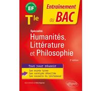 Spécialité Humanités, Littérature et Philosophie - HLP. Tle Épreuve finale - Claire Augereau - Ellipses - broché - Scolaire / Universitaire