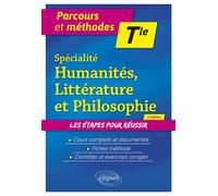 Spécialité Humanités, Littérature et Philosophie -HLP - Tle - Jean-Philippe Chemineau - Ellipses - broché - Scolaire / Universitaire