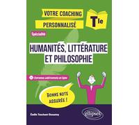 Spécialité humanités, littérature et philosophie Tle