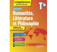 Spécialité Humanités, Littérature et Philosophie - Tle - Estelle Challamel - Ellipses - broché - Scolaire / Universitaire