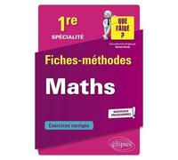 Spécialité Mathématiques 1re - Edition 2019