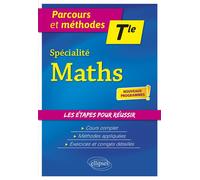Spécialité Mathématiques - Terminale - nouveaux programmes - Vincent Obaton - Ellipses - broché - Scolaire / Universitaire