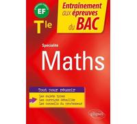 Spécialité Mathématiques Tle - Epreuves Finales