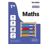 Spécialité Maths - 1re - Kartable L'école sur Internet - Ellipses - broché - Scolaire / Universitaire