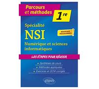 Spécialité NSI (numérique et sciences informatiques) 1re