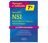 Spécialité NSI - Numérique et sciences informatiques - Tle - Eric Leclercq - Ellipses - broché - Scolaire / Universitaire