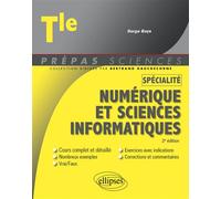 Spécialité Numérique et sciences informatiques - Tle - Serge Bays - Ellipses - broché - Scolaire / Universitaire