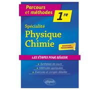 Spécialité Physique-chimie - 1re - Nouveaux programmes - David Legrand - Ellipses - broché - Scolaire / Universitaire