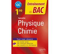Spécialité Physique-chimie - Première Contrôle continu - Frédéric Borel - Ellipses - broché - Scolaire / Universitaire