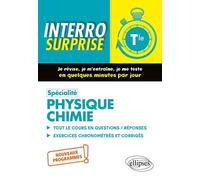 Spécialité Physique-Chimie Tle