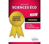 Spécialité Sciences économiques et sociales - 1re - Nouveaux programmes - Laurent Braquet - Ellipses - broché - Scolaire / Universitaire