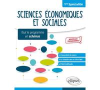 Spécialité Sciences économiques et sociales - Première - nouveaux programmes Nouveaux programmes - Alan Riou - Ellipses - broché - Scolaire / Universitaire
